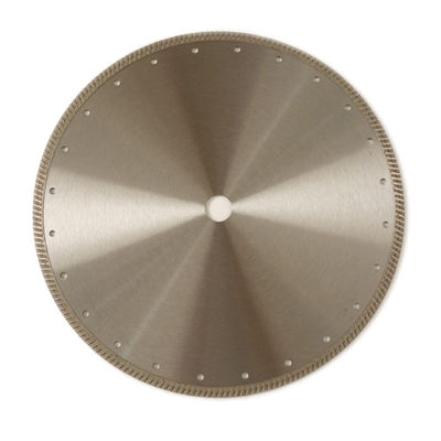 कोल्ड प्रेस 350mm टर्बो डायमंड ब्लेड 14 इन 25.4mm बोर हाई क्वालिटी ग्रेनाइट मार्बल टाइल्स के लिए