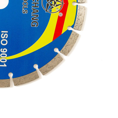 ग्राइंडर डायमंड टाइल कटिंग ब्लेड के लिए उच्च गुणवत्ता वाला हॉट प्रेस 230 × 10 × 22.23 × 18T कंक्रीट कटिंग व्हील