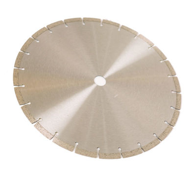 ब्लेड ग्रेनाइट, संगमरमर, कंक्रीट और ईंट के लिए हॉट प्रेस 350 × 2.2 / 3.2 × 10 × 25.4 × 24T निसादित खंडित हीरा