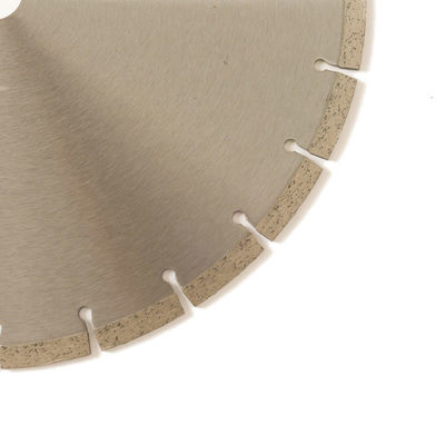 ब्लेड ग्रेनाइट, संगमरमर, कंक्रीट और ईंट के लिए हॉट प्रेस 350 × 2.2 / 3.2 × 10 × 25.4 × 24T निसादित खंडित हीरा