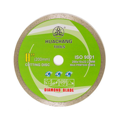 चिनाई के लिए 200mmx22.23mm 8 इंच सतत रिम डायमंड ब्लेड