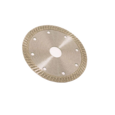 4.5 इंच 115mmx22.2mm सामान्य प्रयोजन लहर चिनाई चिकनी कटौती के लिए टर्बो रिम डायमंड ब्लेड