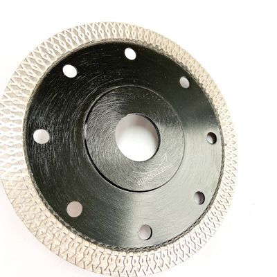 सामान्य प्रयोजन, सिरेमिक, ईंट के लिए उच्च गुणवत्ता वाले गर्म प्रेस 4 इंच 105x0.8 / 1.2x10x20 मिमी ब्लू सर्कुलर डायमंड देखा ब्लेड