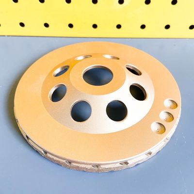 कंक्रीट, स्टोन के लिए उच्च गुणवत्ता 7 इंच 180 × 4.5 × 20 × 22.23 मिमी डायमंड कंटीन्यूअस टर्बो ग्राइंडिंग कप व्हील