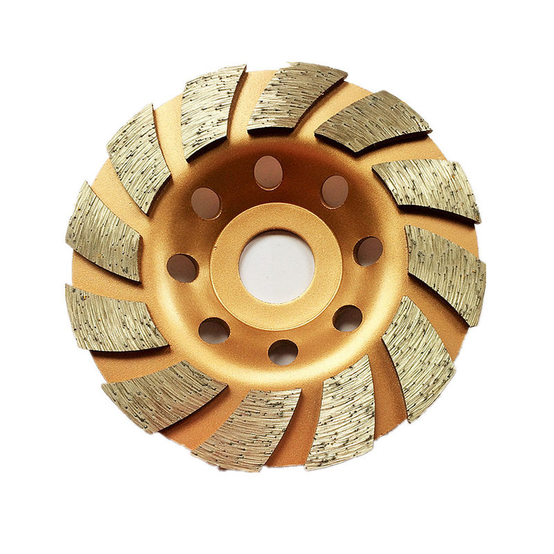 4-1/2 डबल रो सेगमेंटेड डायमंड कप व्हील में 4.5 इंच 115mm
