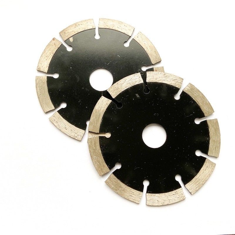 संगमरमर के लिए लेजर वेल्डेड कंक्रीट डायमंड सॉ ब्लेड 125 X 2.2 / 1.8 X 10x10T 5in
